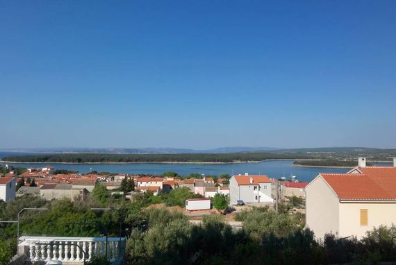 Meerblick vom Balkon aus